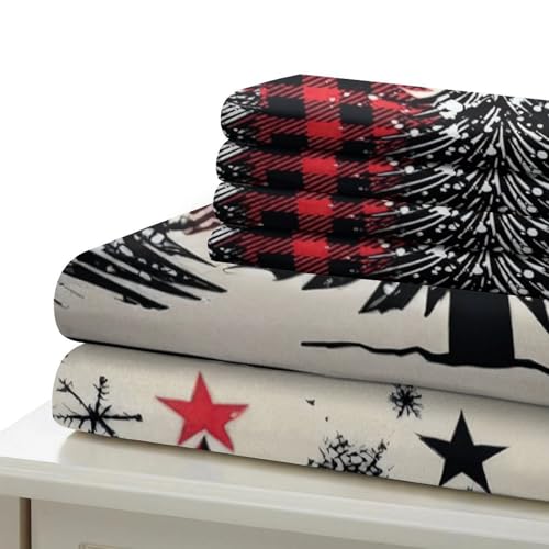 Parure de lit Super King chic en microfibre motif botanique vintage - 7