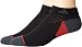 adidas Men's Superlite Prime Mesh Low Cut Socks (2-Pack), Black/Dark Grey/Scarlet, Large