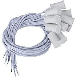 Sensor Magnetico Blindado 10 Uds. Sensor de ventana de puerta con cable interruptor magnético de láminas NC alarma de Sensor de contacto de puerta de ventana de seguridad con cable empotrado para sistema de seguridad de alarma