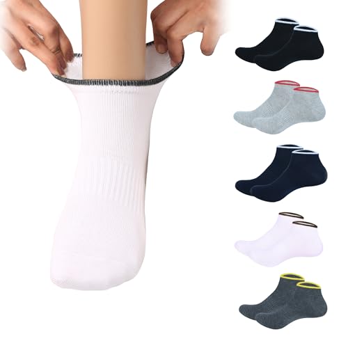 Image of Women Cotton No Show Socks Thin Fine Soft Comfortable Durable Breathable Anti Slip With Ribbed Instep For A Firm Grip