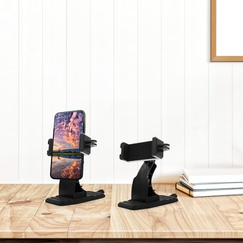 KAILIKETIY スマホ三脚用高耐久クリップホルダー 軽量コンパクト設計 携帯便利 滑り止めプラスチック製 カメラ撮影向けアクセサリー