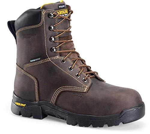 Carolina Men's CA3538 Circuit Hi 8Composite Toe Insulated Waterproof Work Boot Brown 10.5 EE