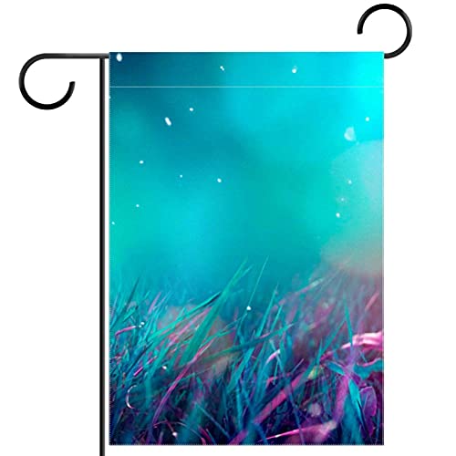 Drapeau de jardin papillon toutes saisons résistant en polyester