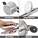 Bellemain 15oz Large Potato Ricer for Mashed Potatoes, Stainless Steel Mashed Potato Masher & Squeezer, Easy-To-Clean Professional-Grade Hand Vegetable Ricer, Kitchen Tool, Food Press & Food Mill