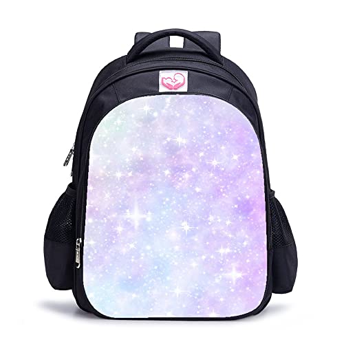 Sac à dos d'école soulageant le dos des enfants motif Milky Way