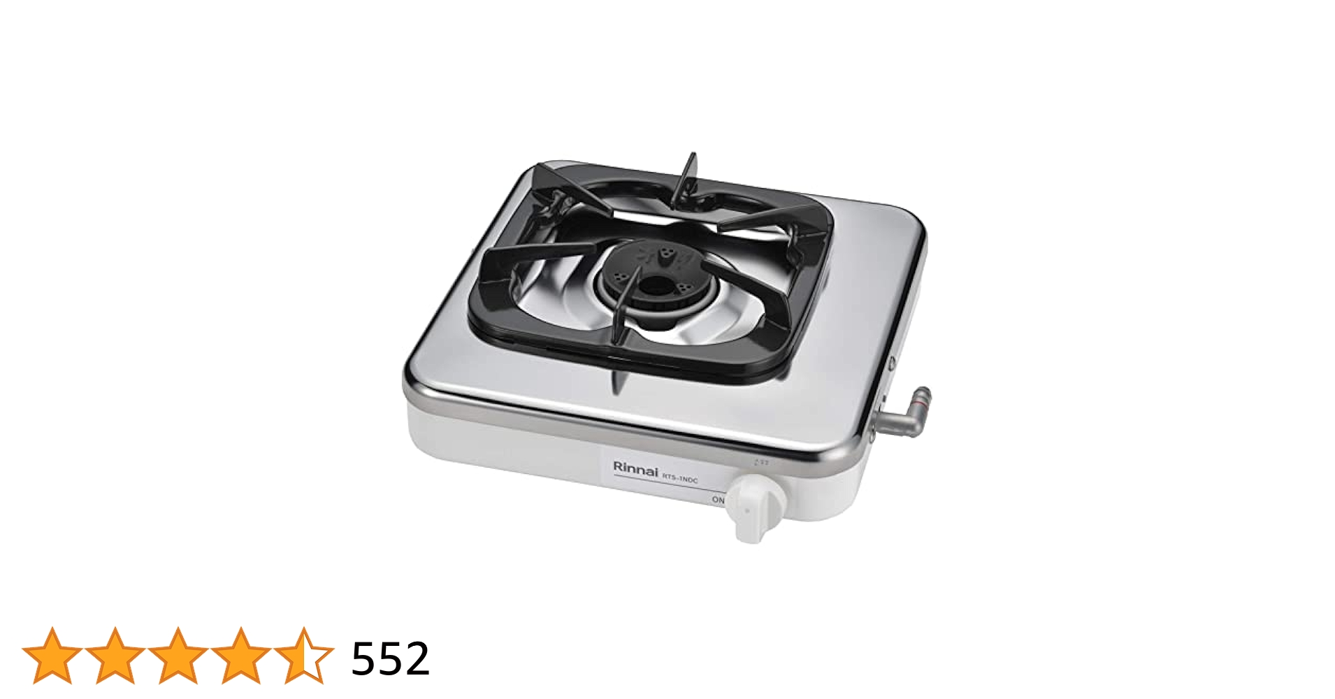 リンナイ ガステーブル 一口コンロ RTS-1NDC(13A) 都市ガス用 Amazon | Rinnai 一口ｺﾝﾛ Gas stove One burner RTS-1NDC(13A