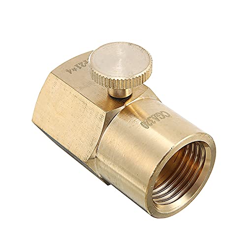 TR21-4 to CGA320 Brass Soda Water Bottle Cylinder Adapter CO2 Refill Adapter Adaptor Connector Valves Used Co2 Tanks Filling
