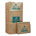 Lawn and Leaf Bags, 30 gal, 16" x 35", Kraft, PK50