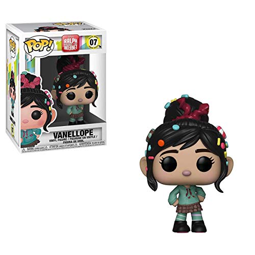 Funko POP! Disney: Wreck-It Ralph 2 - Vanellope Von Schweetz - Wreck It Ralph 2 - Figuras Miniaturas Coleccionables Para Exhibición - Idea De Regalo - Mercancía Oficial - Juguetes Para Niños Y Adultos