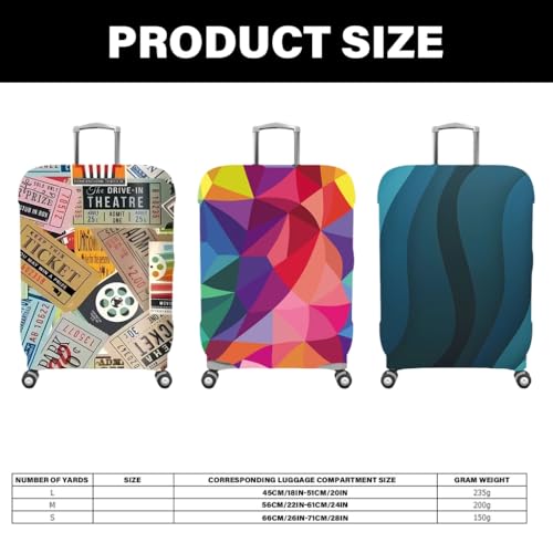 Suitcase Protector Luggage Cover Suitcase Protective Cover Travel Accessories3