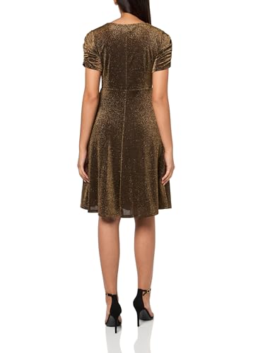 Image of Tommy Hilfiger Floral Ruche Empire Waist Fit-and-Flare