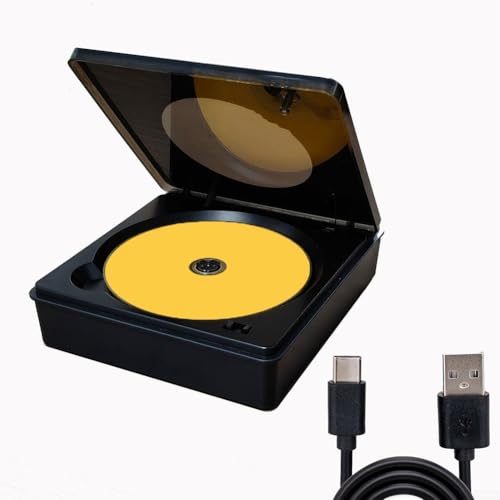 Reproductor de CD externo para coche, conexión USB sin pérdidas, compatible con Android de navegación de pantalla grande, reproductor de DVD externo para audio de vehículo