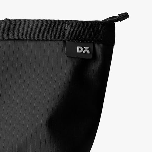 Image of DailyObjects Small Pivot Carry All Pouch for Men and Women |Zippered Compartment|Organiser|Lightweight|Water Repellent|Portable| Recycled Nylon| Concealed Handles| For Daily Use /Travel (Black)
