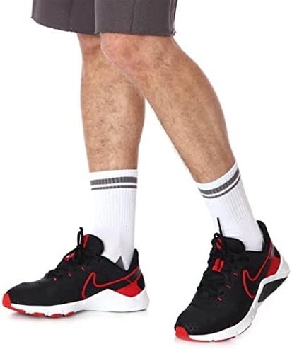 Nike Men's Gymnastics Shoes, Black Black Red White, 11 US | Image 3