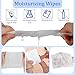 Heigble 250 Counts Hearing Aid Cleaning Wipes 5.51 x 7.87'' Hearing Aid Wipes Individually Wrapped Cleaning Towelettes for Amplifier, Earbuds