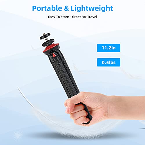 Mini tripé para câmera/telefone/webcam, suporte de tripé de câmera flexível NexiGo, compatível com w