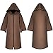 Traje de Halloween Cosplay Star Wars Jedi Guerrero Capa Adulto Niño Capa...