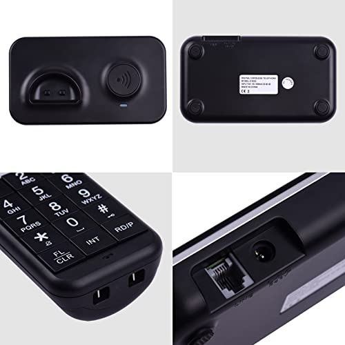 Teléfono Inalámbrico para Hogar con Pantalla LCD y 5 Auriculares miniatura 2