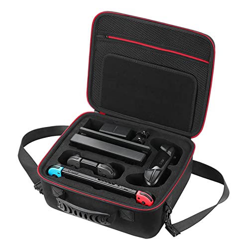 Étui de transport Nintendo Switch OLED compact et robuste avec bandoulière