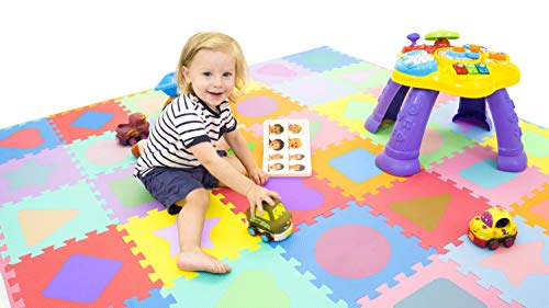 Prosource K-1005-SHAPE-36 Kids Foam Puzzle Floor Play Mat thumb #6