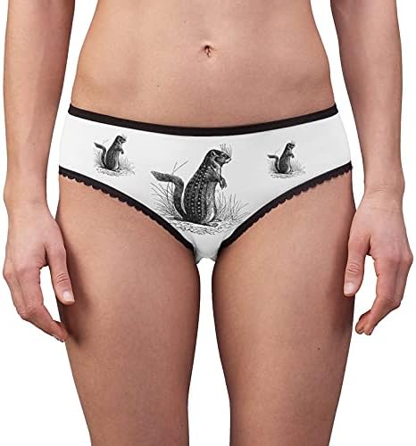 Ictidomys Tridecemlineatus Vin Panties, Ictidomys Vin Underwear, Briefs, Cotton Briefs, Funny Underwear, Panties For Women