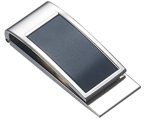 Visol Personalized Marcus Hinged Clasp Stainless Steel and Matte Black Money Clip Wallet Business Holder Gift for Men with Free Engraving2