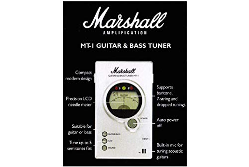 Image secondaire de Accordeur Marshall MT-1 pour Guitare et Instruments à Vent
