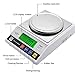 Digital Scale Jewelry Gold Precision Analytical Balance with Windshield Industrial Scientific Kitchen Calibration Weight (2000g/0.01g)