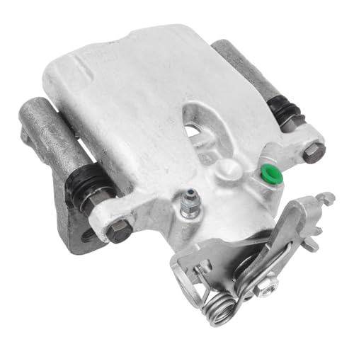 Image of Detroit Axle - Rear Right Brake Caliper for 2014-2015 Chevrolet Malibu | Passenger Side Disc Brake Caliper with Bracket Replacement