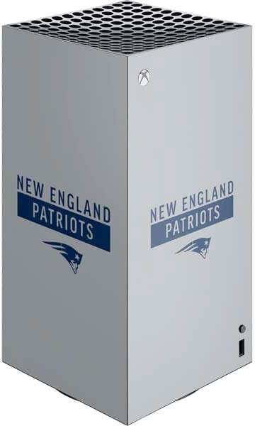 Skinit Decal Gaming Skin Compatible with Xbox Series X Digital Edition Console - Officially Licensed NFL New England Patriots Grey Performance Series Design