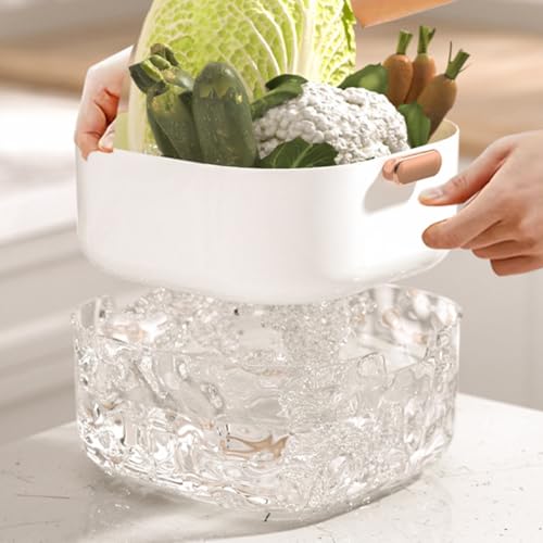 Colador doble capa para frutas y verduras SUPVOX miniatura 5