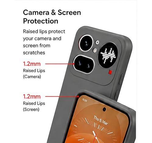 Image of FIRST MART Matte Silicone Back Cover for Nothing 4A Pro - Green