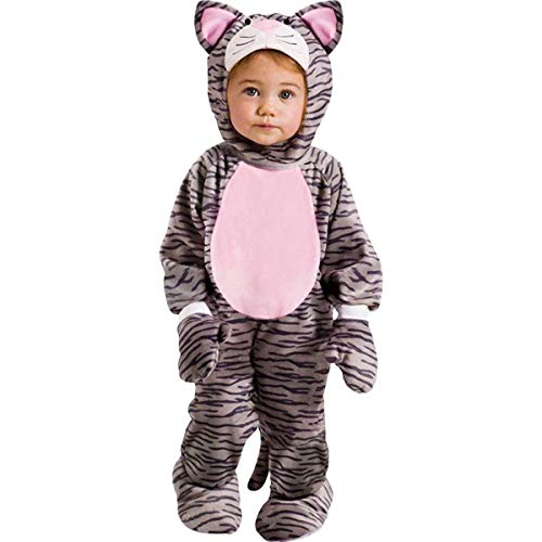 Cat Costumes For Halloween For Girls - Fun World Little Stripe Kitten Toddler Costume, Large 3T-4T,