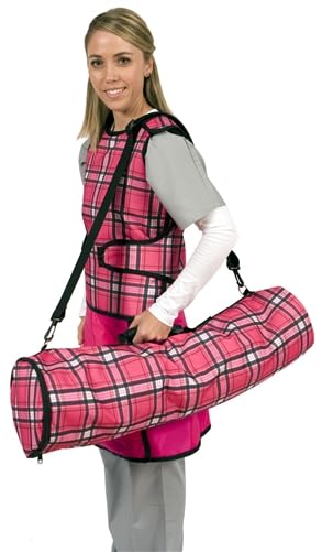 Colortrieve X-Ray Apron Tote Bag (8" x 20") - Includes Handle and Shoulder Strap, USA Made