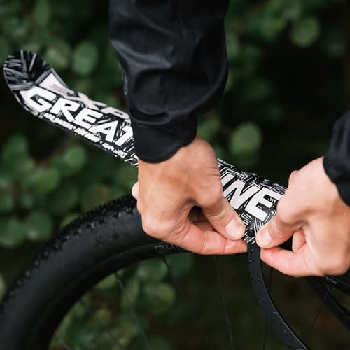 ASS SAVERS Win Wing 2 Gravel – tolles Offline-Hinterradschutzblech für Gravel-Bikes mit schwarzem Wishbone, Reifenbreiten bis zu 60 mm… – Ansicht 5