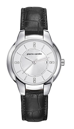 Preisvergleich Produktbild Pierre Cardin DamenArmbanduhr Analog Quarz Leder