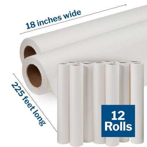 McKesson Medical Exam Table Paper Rolls, Spa, 18 in x 225 ft, 12 Rolls - image 2