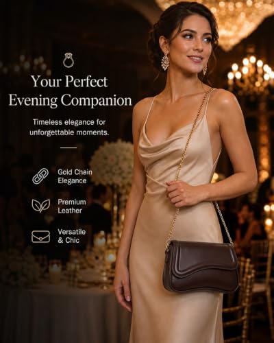 Image of Amszke Shoulder Bag for Women Y2K Crossbody Purse PU Leather Underarm Handbag 2 Adjustable Strap for Daily Commute Travel
