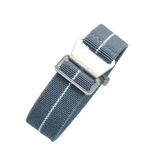 Bracelet en nylon robuste type Troops 18mm 20mm 22mm pour montre connectée