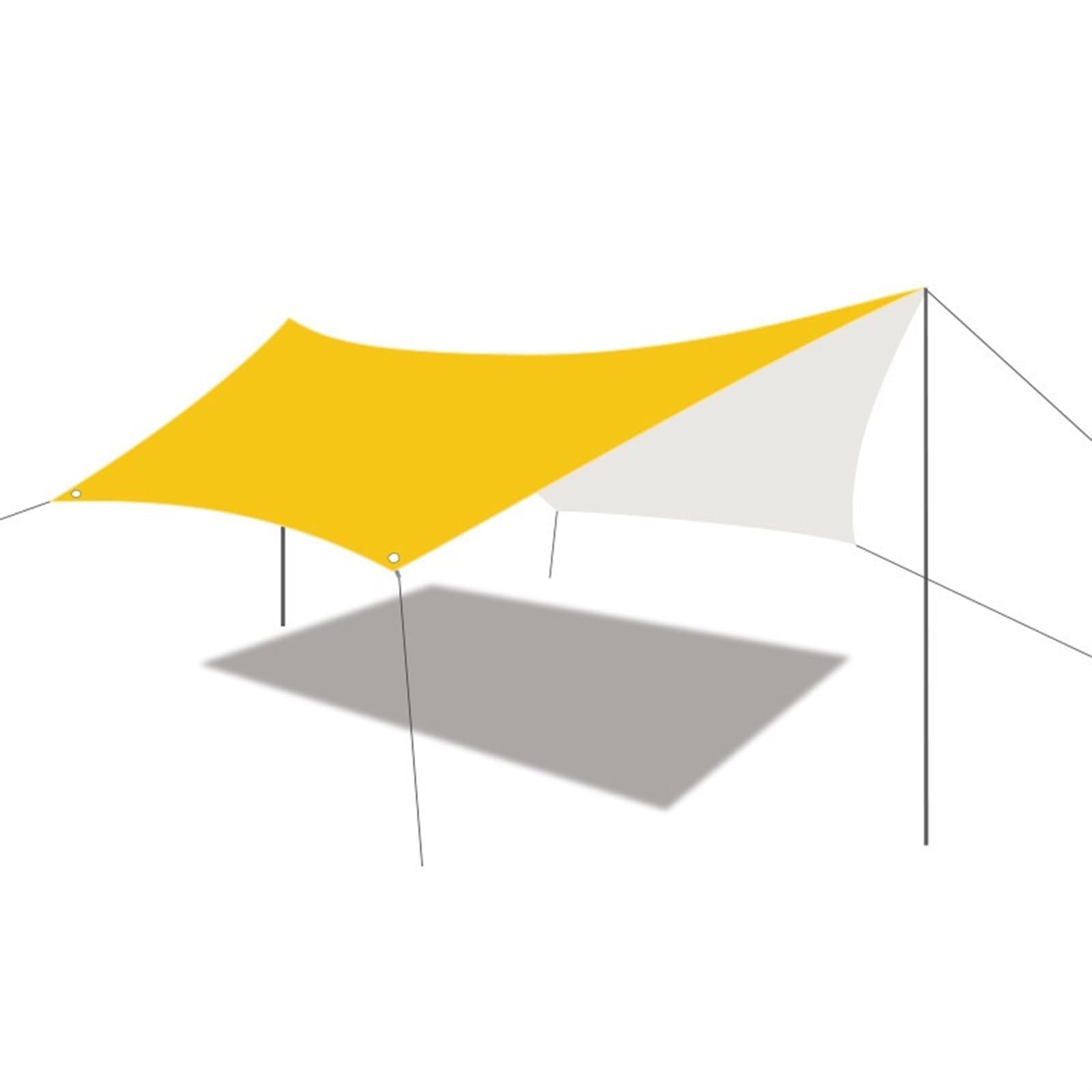 ETZRYSYB Tent Outdoor Tarp Waterproof Camping Tent Canopy Hammock Beach Shelter Cover