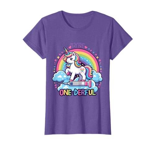Type One-Derful Unicorn Funny Diabetic Type 1 Diabetes T1D T-Shirt