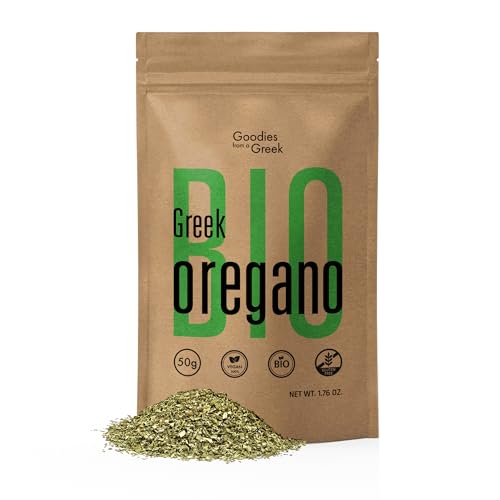 Organic Dried Greek Oregano Leaves (1.76 oz)