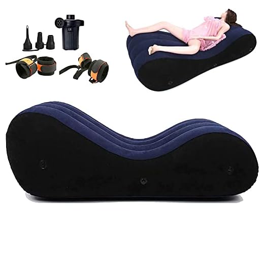S&ě#x Chair Inflatable Sofa Adǚlt Position Bouncer Chair Bed for Women Cóuples Easily Assemble Hold On 300lbs