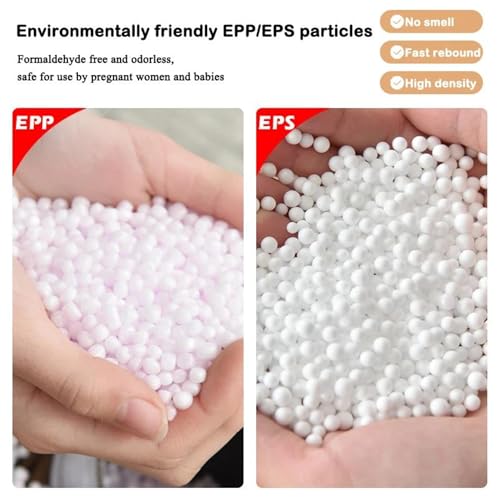 GIGLICK Classic Suede Bean Bag with Comfortable Legrest and Cushion with Beans Filled Ready to Use (6 Months Warranty) Color- (Brown, XXXXXL) - Image 6