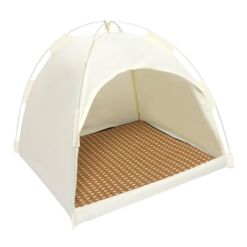 屋外用猫テント、猫テントハウス,多目的屋外ポップキャットハウス | 夏の取り外し可能なペットハウス、家屋内用のユーザーフレンドリーな猫 長期間使用できる頼もしい です。猫だけでなくウサギにも最適です!