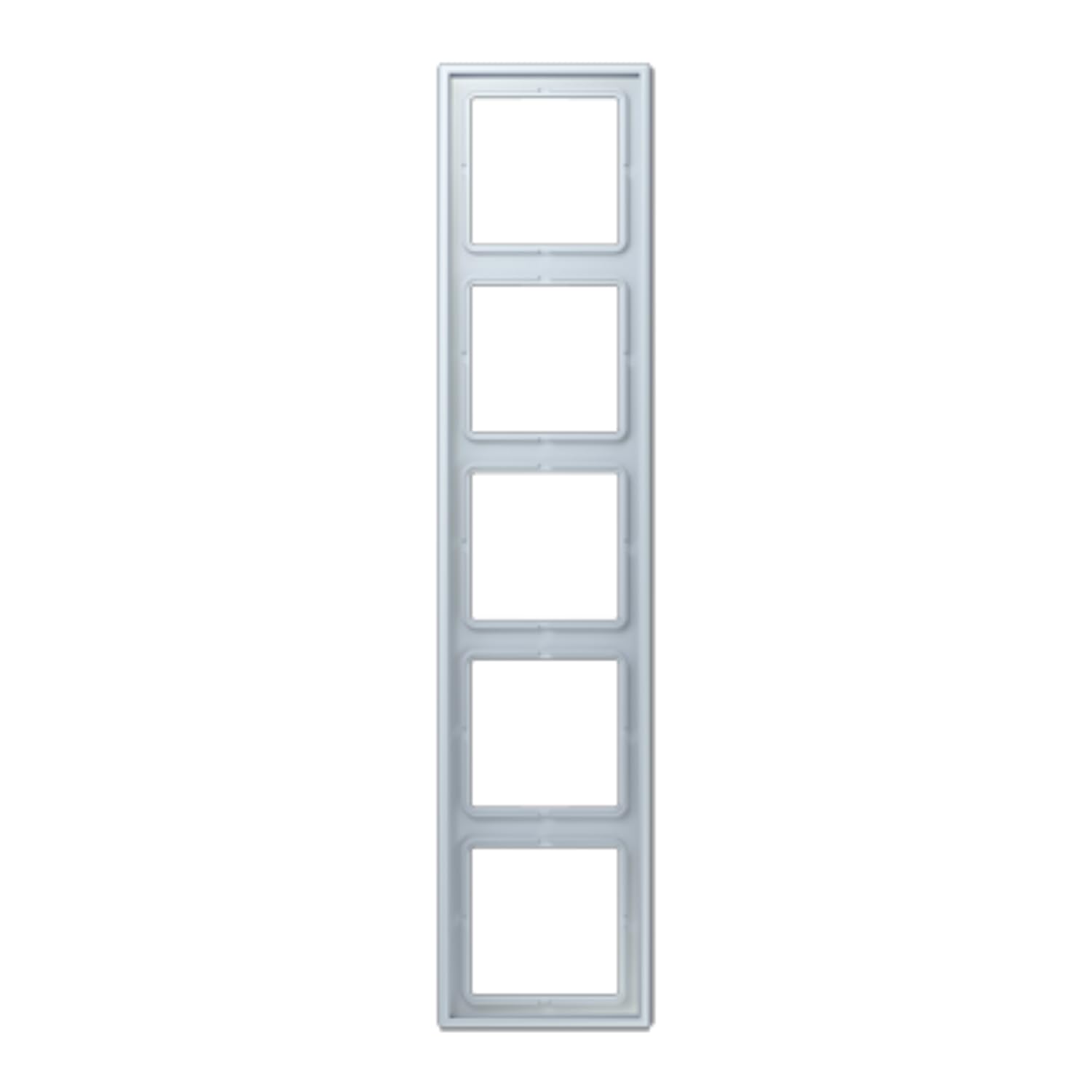 Cadre quintuple LC32023 JUNG LC985209 plaque de finition pour prise et interrupteur 5 postes