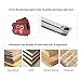 14mm Square Carbide Inserts for Woodturning & Planers | 14x14x2mm Replacement Blades Fits Spiral/Helical Cutter Heads, Wood Lathe Tools | 10pcs