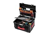 PARAT 6582.501-391 PARAPRO Werkzeugkoffer rollbar mit CP-7 Werkzeughalter, schwarz (Ohne Inhalt)