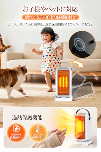 ElektraX セラミックヒーター PTC-800B の商品画像 6