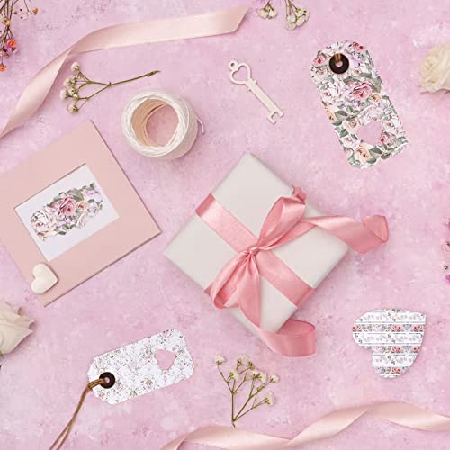 Vondyu 24 Sheets Purple Scrapbook Paper, Single-Sided Floral Patterned Cardstock 6'' X 6'' Flower Decorative Craft Paper For Diy Photo Album, Junk Journal, Card Making #TOP6